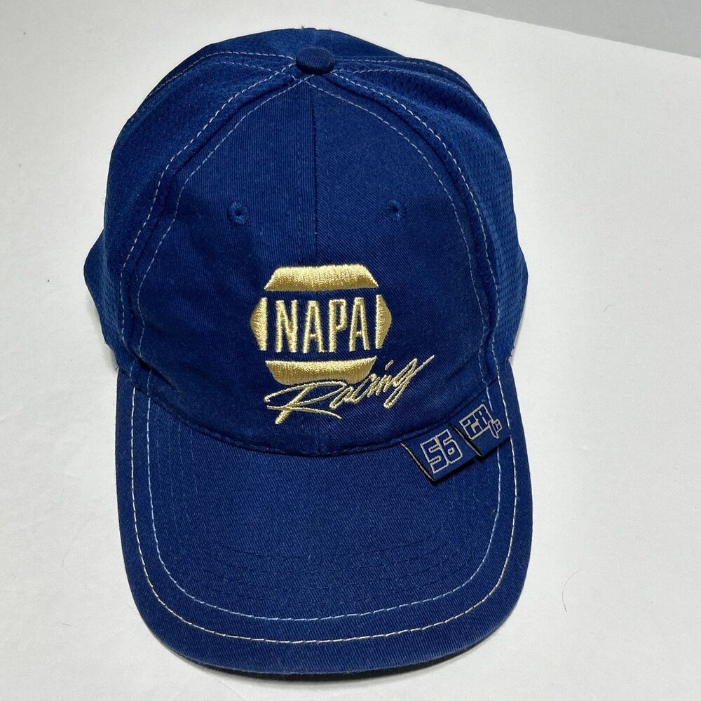 Napa Racing Men's Hat Adjustable Ball Cap Baseball Blue 56 28 - Picture 3 of 10